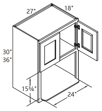 Wall Cabinet - Microwave Cabinet