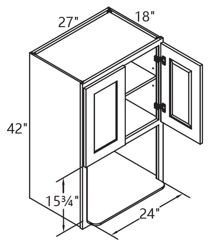 Wall Cabinet - Microwave Cabinet