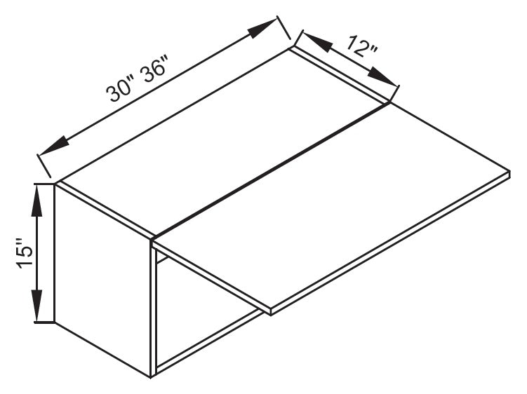 Wall Cabinet - Single Lift